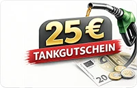 25 Euro Tankgutschein für SachsenEnergie Glasfaser Bestellung
