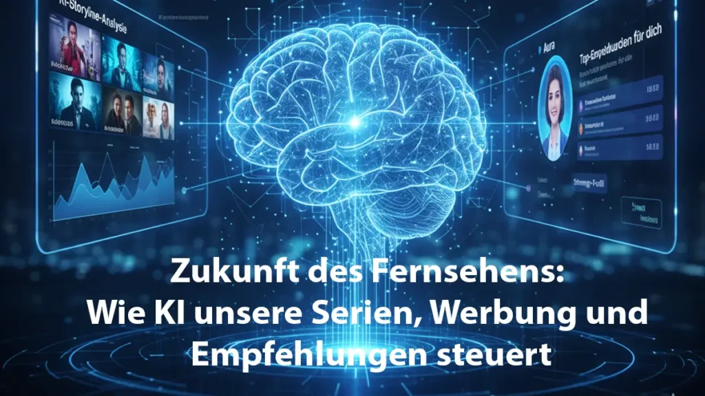 Zukunft des Fernsehens: Wie KI unsere Serien, Werbung und Empfehlungen steuert