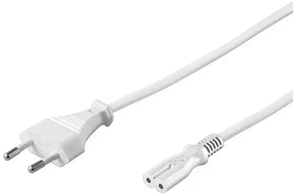 Netzkabel, Euro Stecker und Anschlüsse im Haushalt